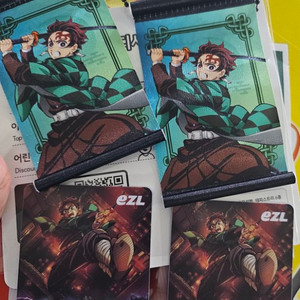 귀멸의 칼날 이즐 교통카드 태피스트리