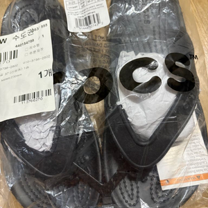 크록스 쪼리 36-37 새상품