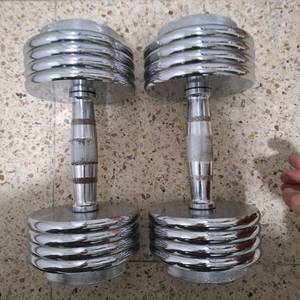 던롭 15kg 덤벨 세트