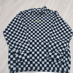 히로 체크 플리스 맨투맨 150사이즈