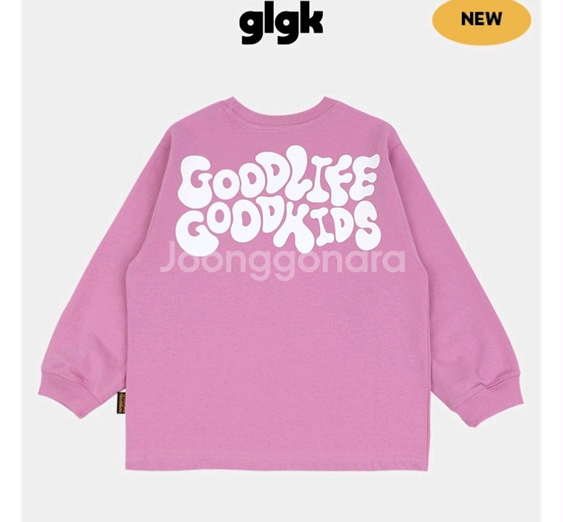 glgk 클로티 로고 롱슬리브 티셔츠 140--0