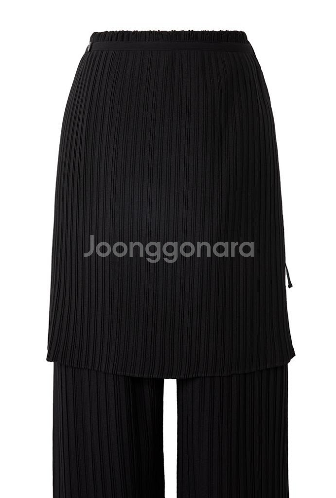 [thyseoul 띠서울] 블랙 레이어드 팬츠(새상품)--8