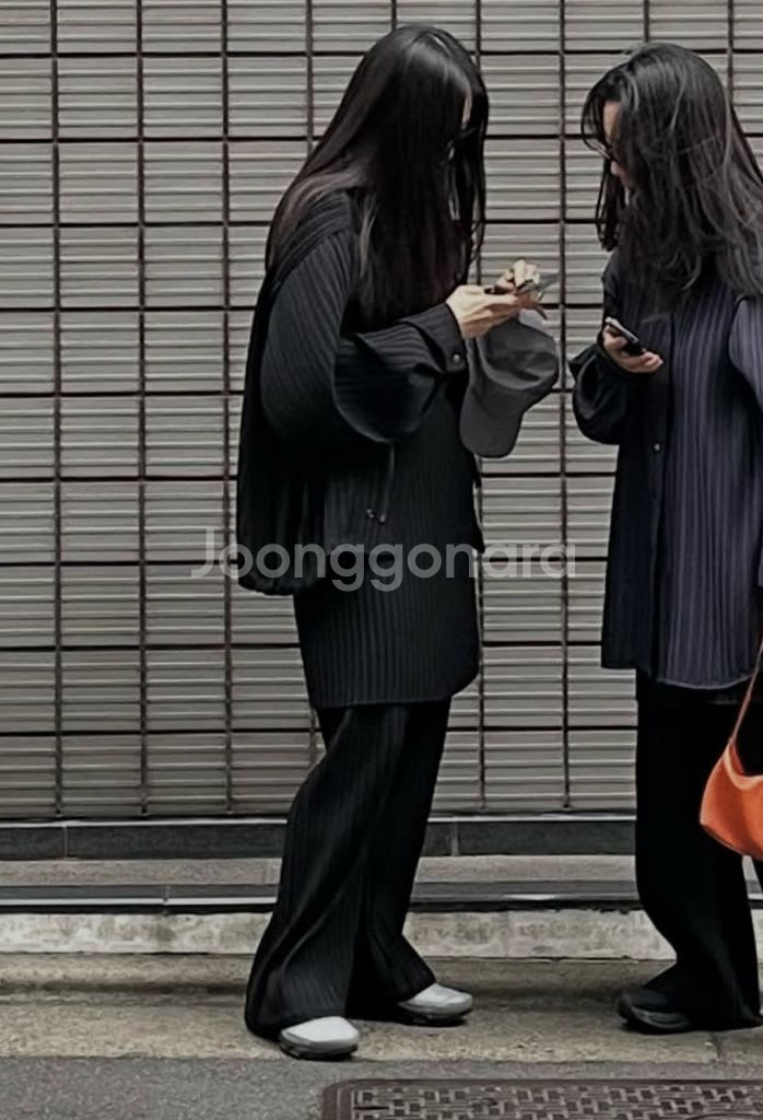 [thyseoul 띠서울] 블랙 레이어드 팬츠(새상품)--5