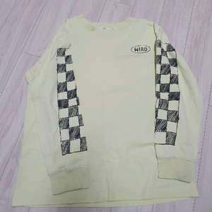 HIRO 히로 체크 긴팔 티셔츠 140