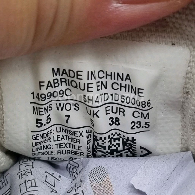 컨버스 잭퍼셀 레더 여성스니커즈235--5