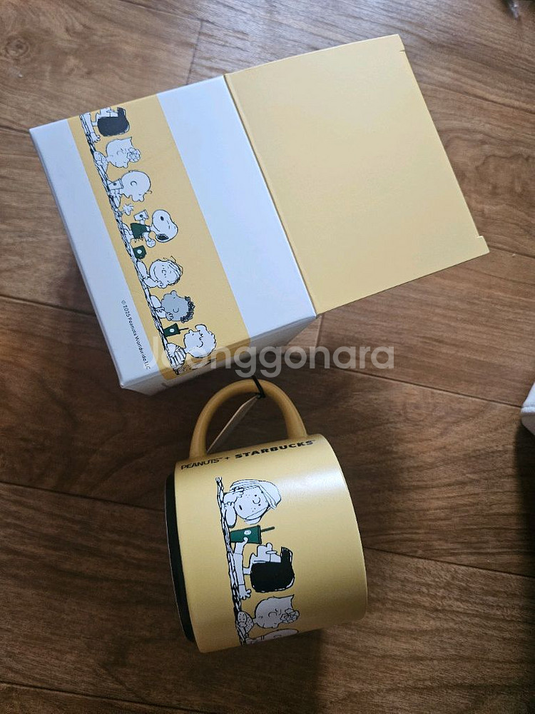 35000 스타벅스 스누피 콜라보 머그컵 정가이하1개새것--1