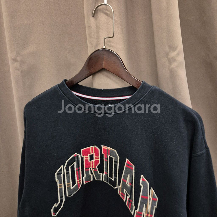 나이키 조던 로고 기모 맨투맨 L--1