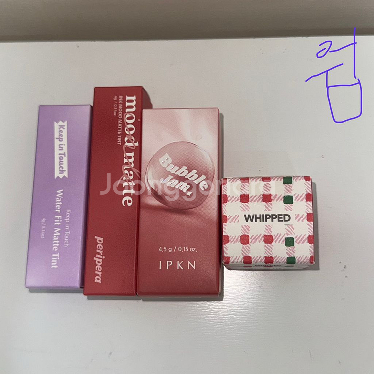 포렌코즈 페리페라 네이밍 에뛰드 글로우 틴트 웜톤 쿨톤--3