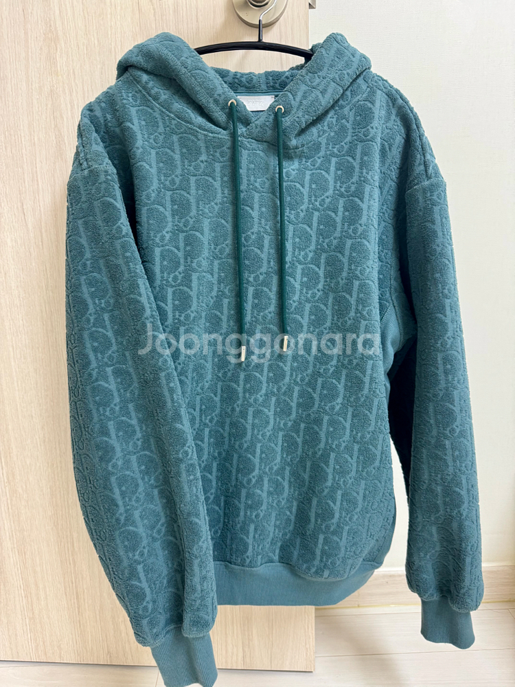 디올 오블리크 테리 후드티 S--0