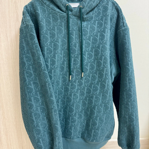 디올 오블리크 테리 후드티 S