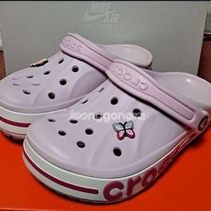 크록스정품 225~230 m4w6 발레리나핑크지비츠포