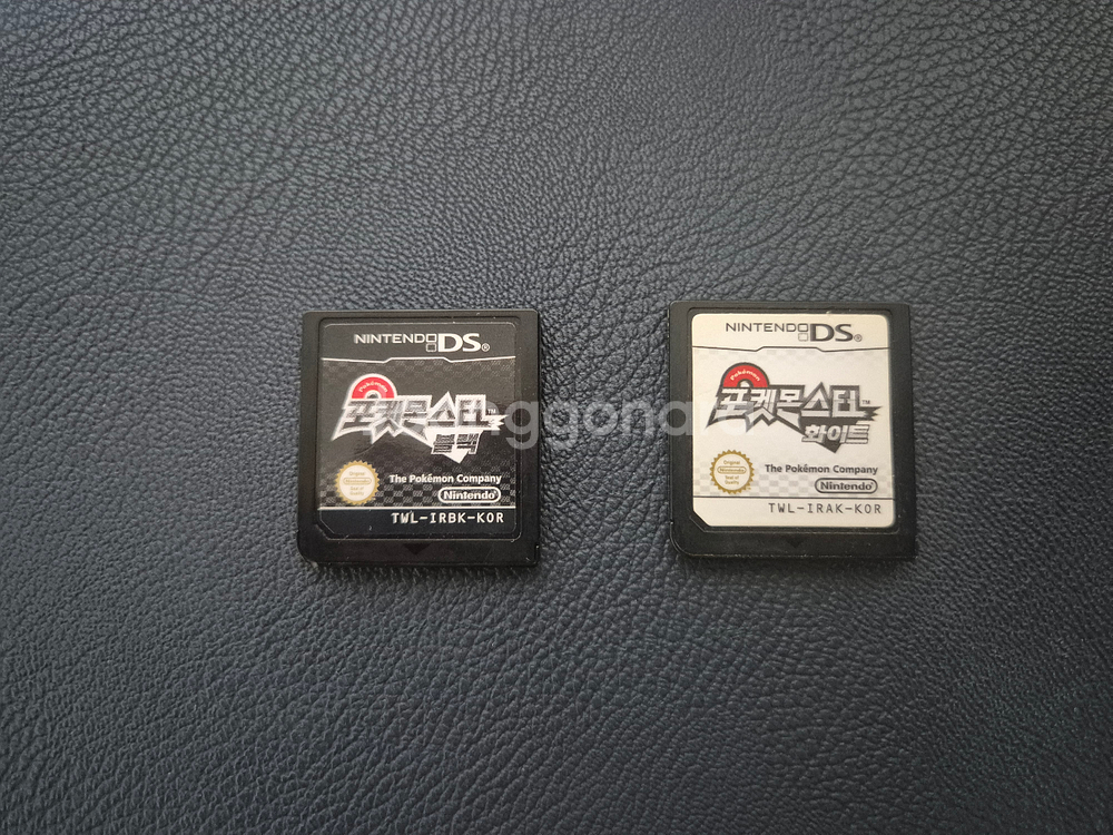 닌텐도 DS 포켓몬스터 블랙/화이트 알칩--0