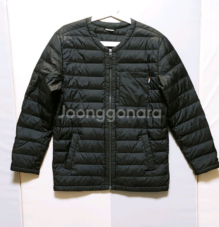 [XL] 내셔널지오그래픽 경량 패딩점퍼 블랙525--0