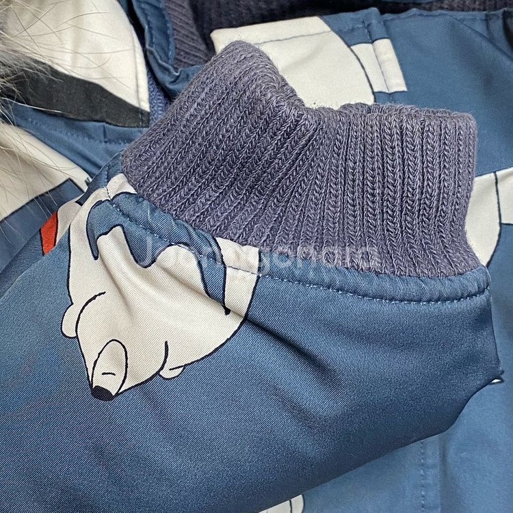 (정품) 리미떼두두 베어 라쿤퍼 패딩 M 5-6세--6