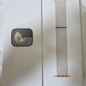 애플워치9 45mm 스타라이트 GPS (미개봉)