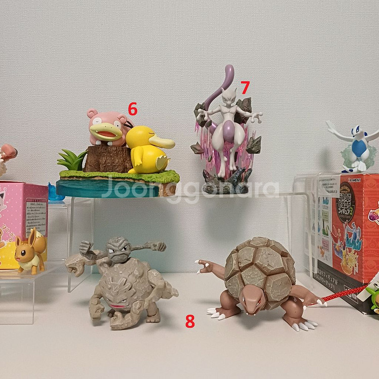 포켓몬스터 각종 피규어 대량 방생(스케일월드,레진 등)--5