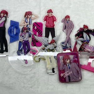 일괄)블루록 치기리 아크릴 스탠드 블록