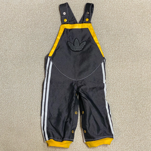 (정품) 아디다스 키즈 데님 멜빵바지 18M