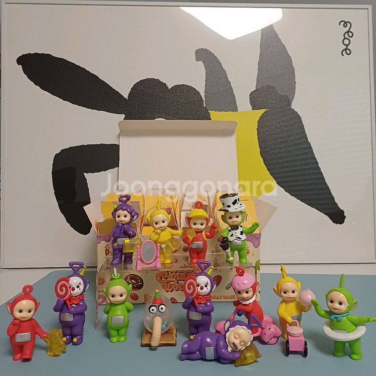 텔레토비 피규어 일괄로 싸게 팔아요~--0