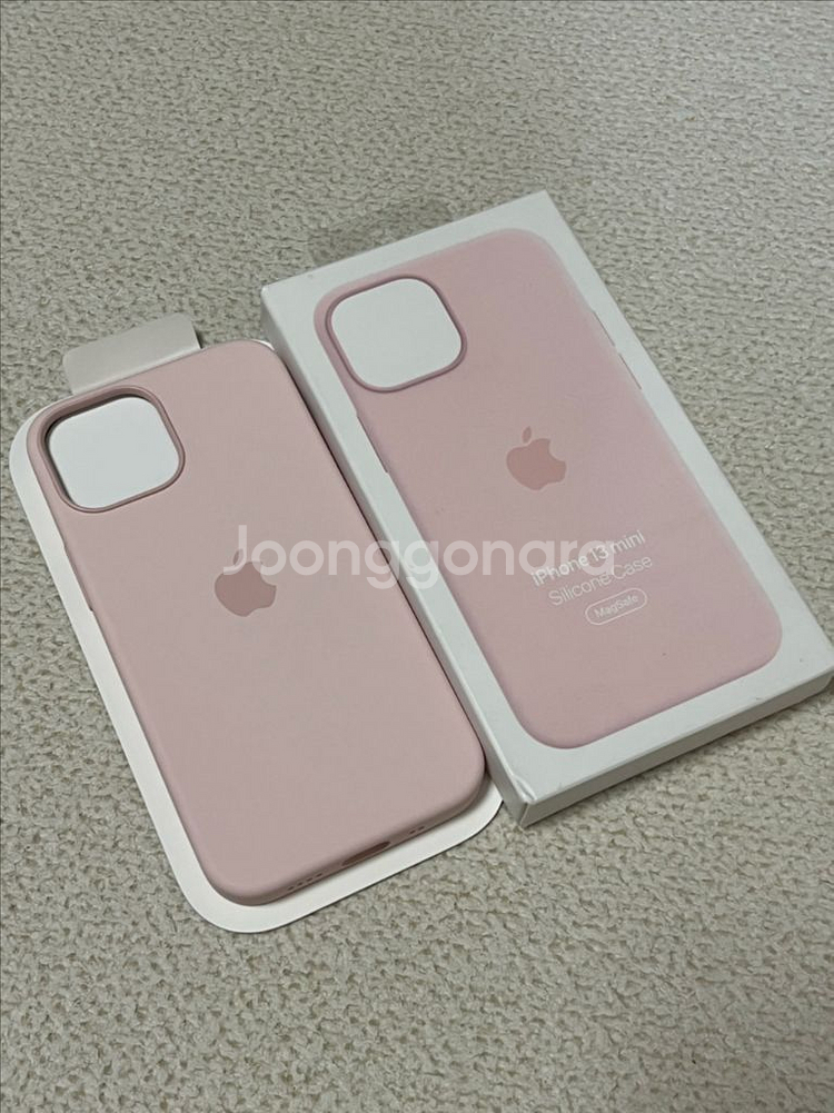 (새상품급)아이폰13미니 애플 정품 실리콘 케이스--0