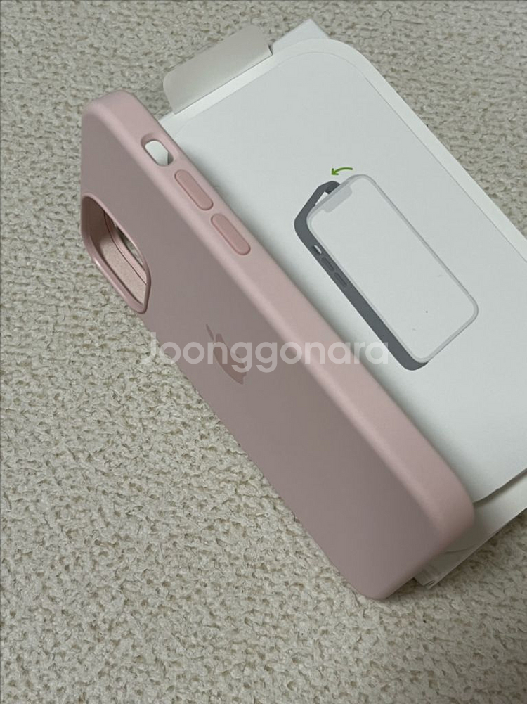 (새상품급)아이폰13미니 애플 정품 실리콘 케이스--5