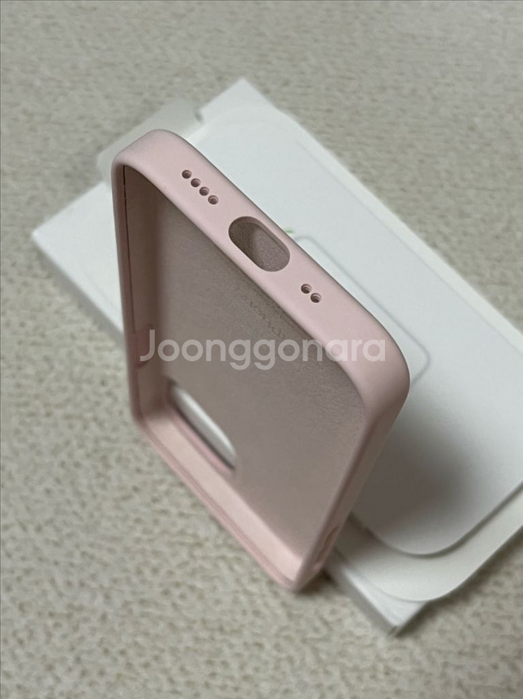 (새상품급)아이폰13미니 애플 정품 실리콘 케이스--7