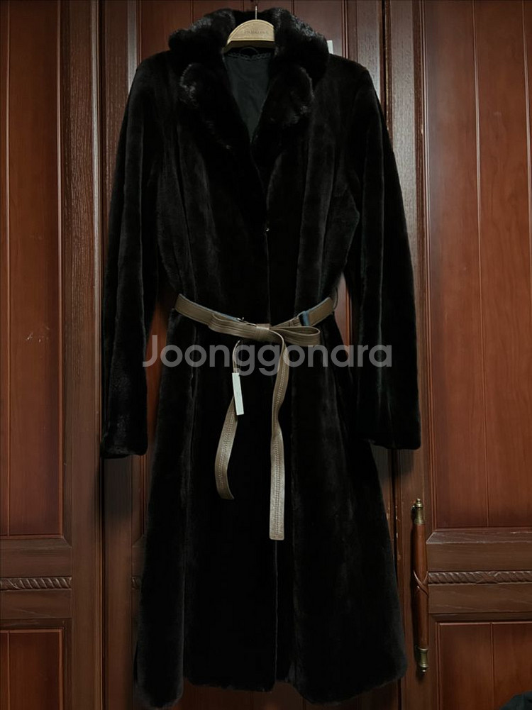 쉬어드 밍크 코트--5