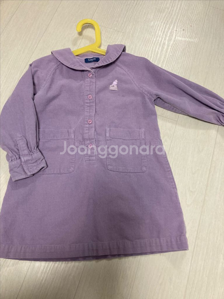 캉골 코듀로이 원피스 110--0