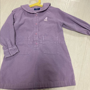 캉골 코듀로이 원피스 110