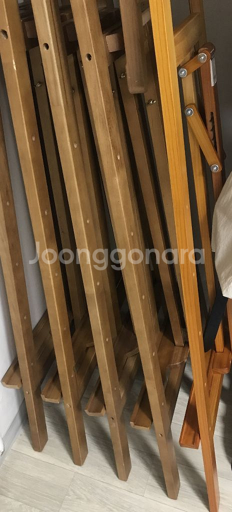 접이식 휴대용 철제이젤 전시용 나무이젤--3