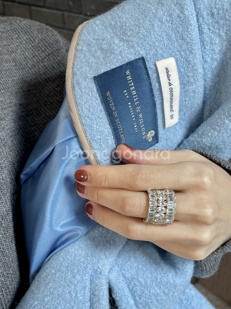 쎄모먼 Rima 코트 34 사이즈--5