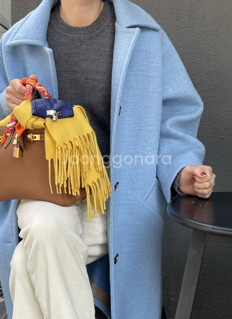 쎄모먼 Rima 코트 34 사이즈--2