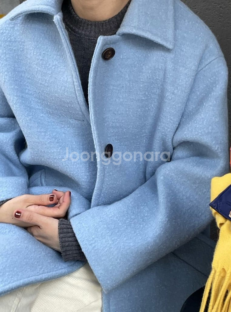 쎄모먼 Rima 코트 34 사이즈--4