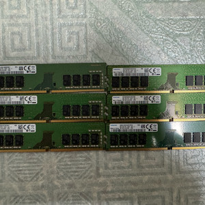 삼성 pc-4 2400 8gb 램 6개 일괄