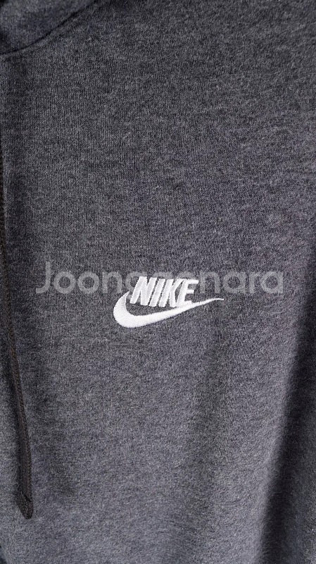 [L] 나이키 차콜 후드티--1
