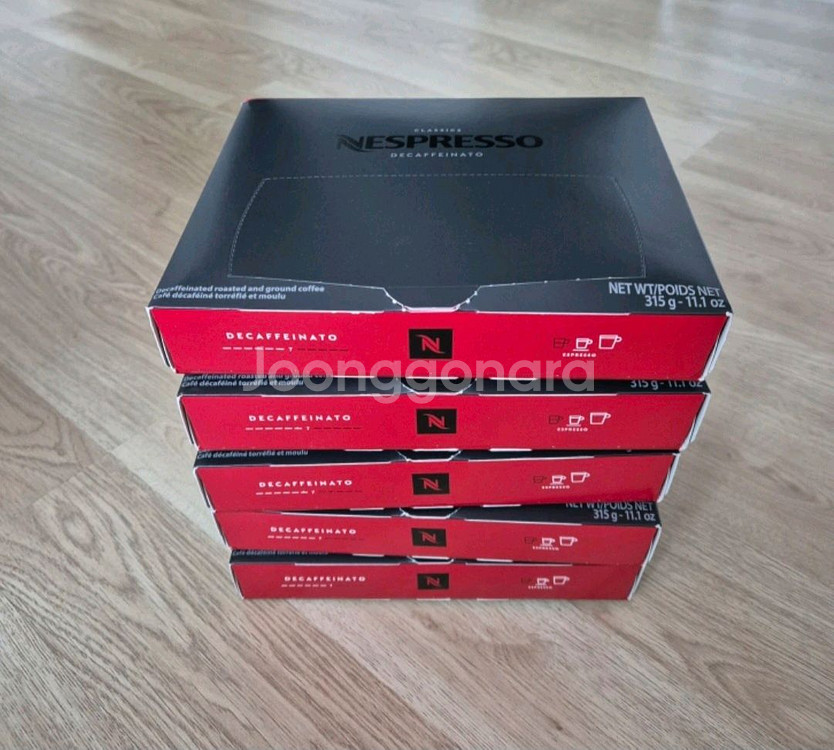 네스프레소 디카페나토 디카페인 캡슐(기업용)--1
