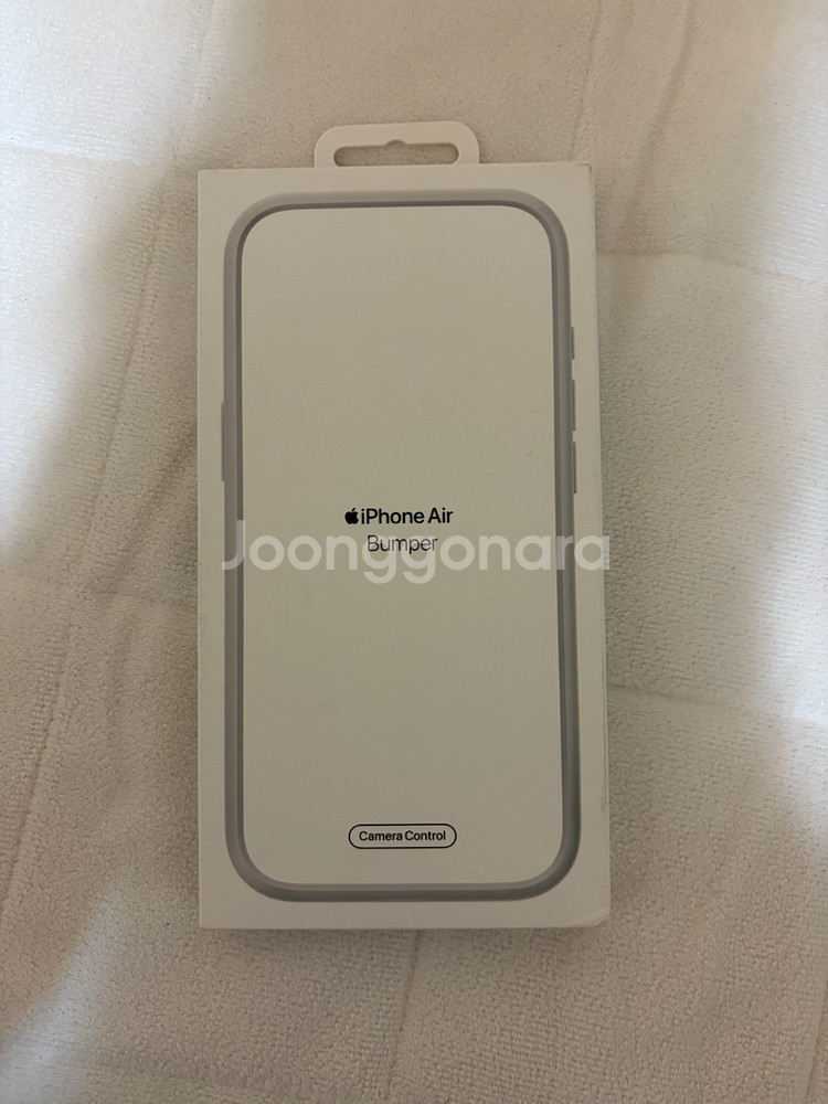 정품 아이폰 에어 범퍼 케이스 라이트 그레이--0