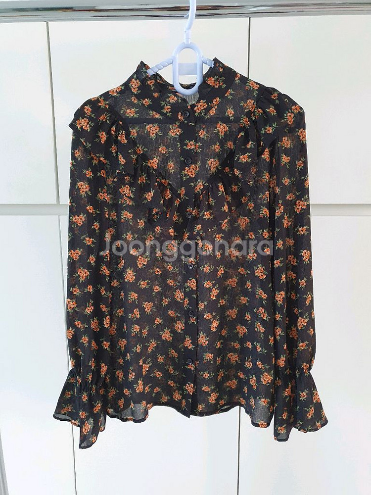 (새상품)미쏘 쉬폰 블라우스 44~66--0