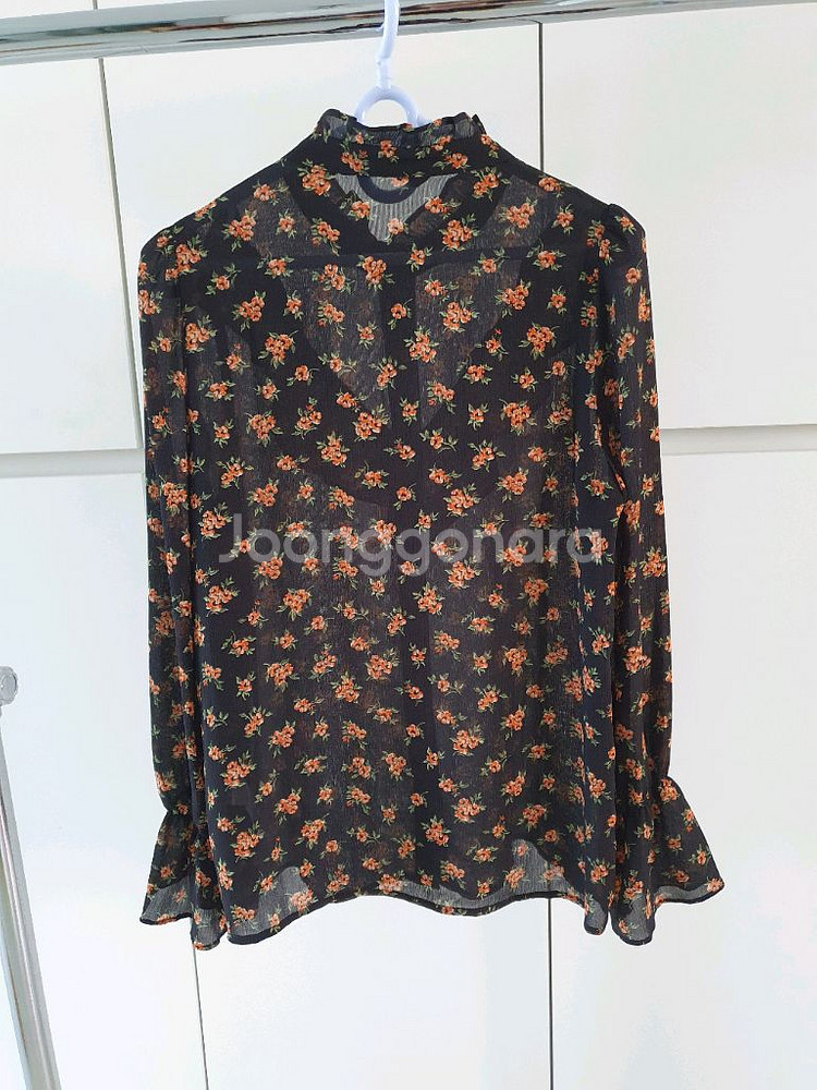 (새상품)미쏘 쉬폰 블라우스 44~66--1