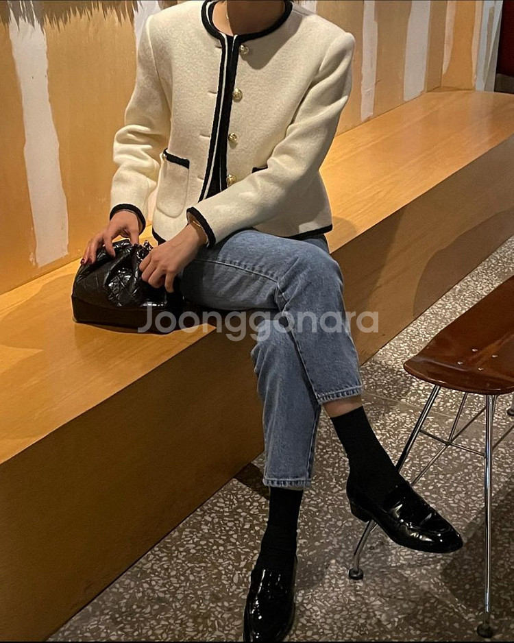 프레쉬라벨 소가죽 로퍼--5