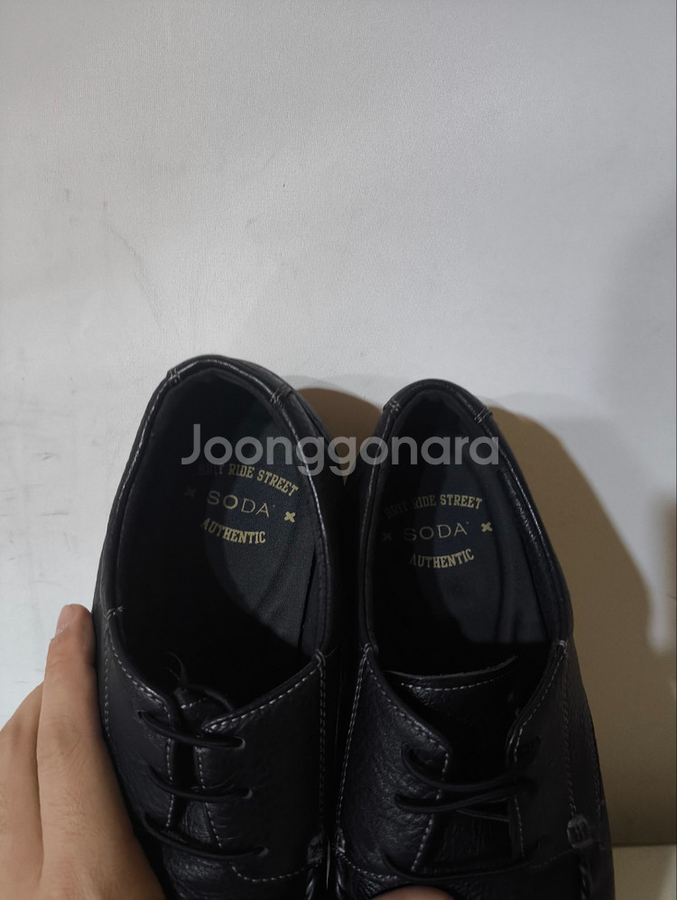 260mm 소다 가죽 구두 컴포트화--5