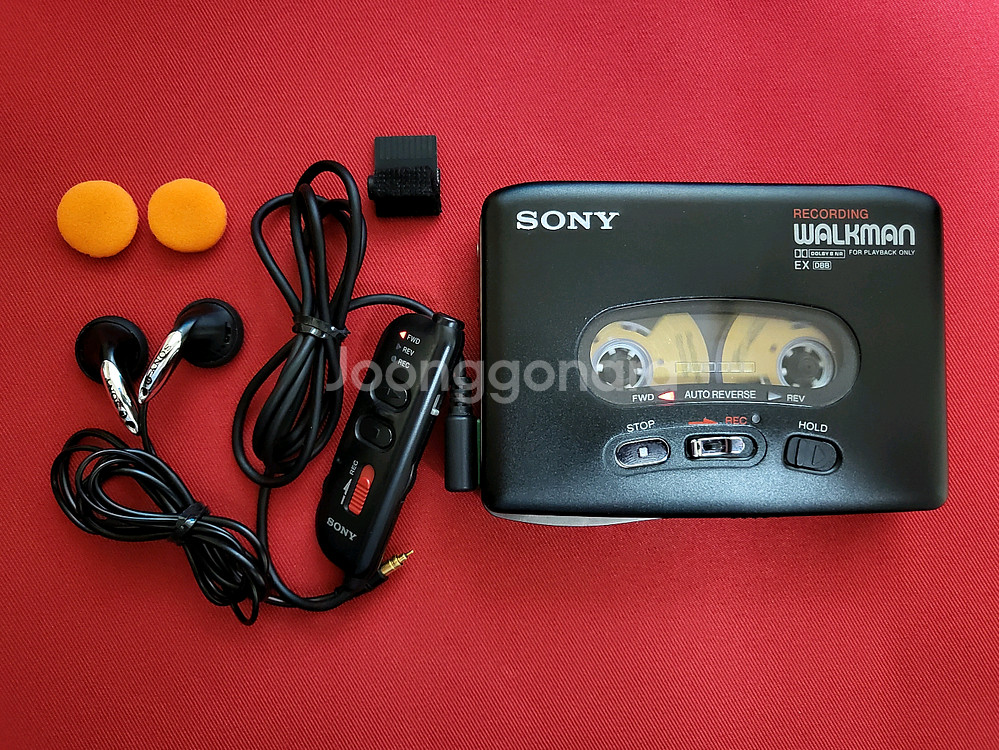 소니워크맨 WM-RX77 깨끗한 풀세트 정상작동품--0