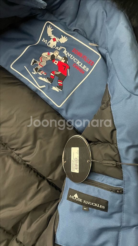 모스누클 패딩 점퍼 S--1