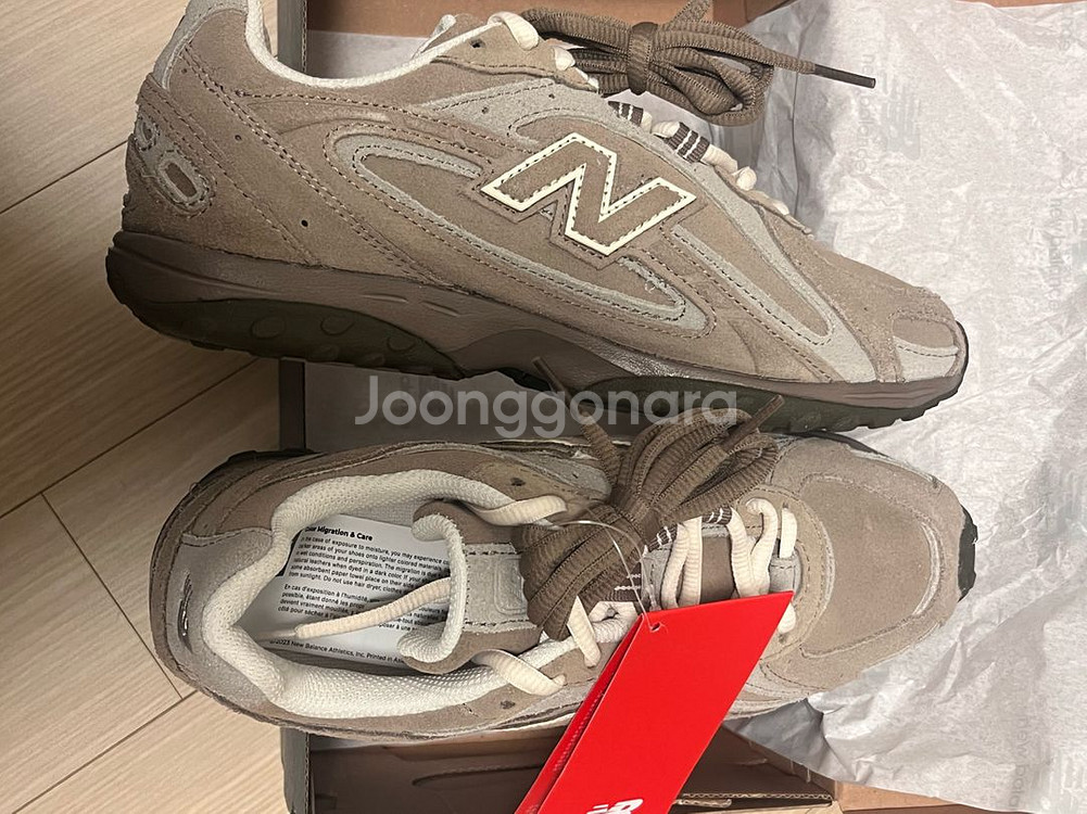 뉴발 204l 스웨이드 브라운 230 뉴발란스 운동화--1