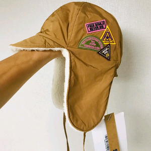 (새상품) SJYP 패치 양털 군밤 모자 여자 소두용 (매장가 169000원)