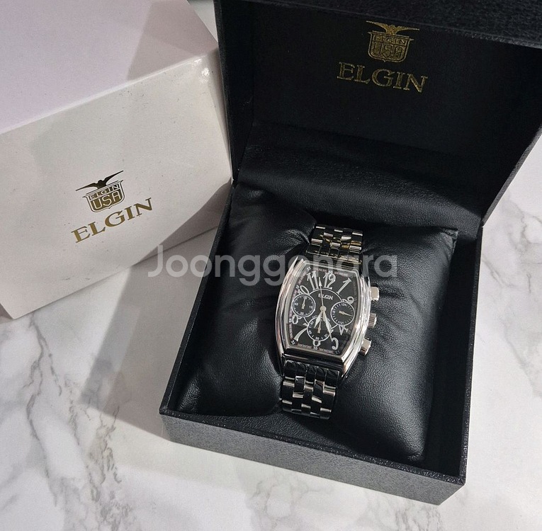 ELGIN 프랭크뮬러 오마쥬시계 풀박스 새상품--7