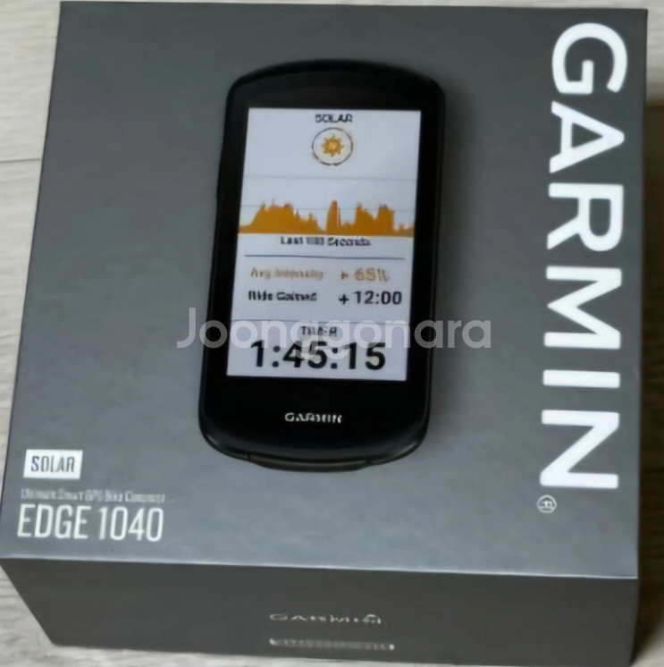 [미개봉 제품] 가민 엣지 1040 솔라 GPS 속도계 자전거 사이클링--0
