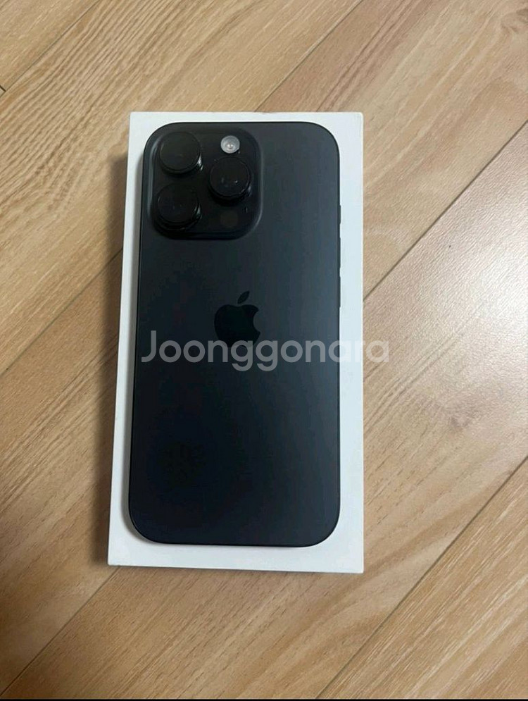 아이폰 16프로 256GB 스페이스블랙--2