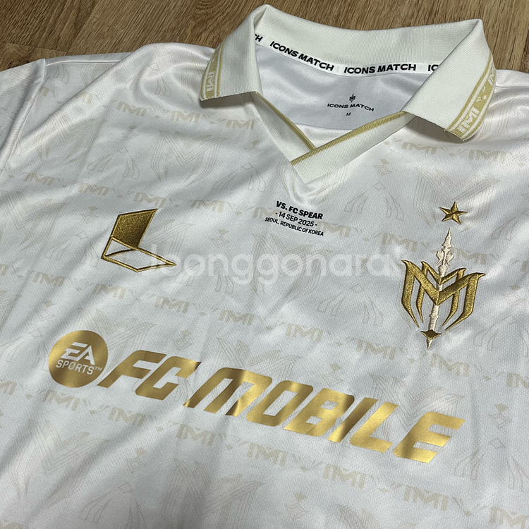 2025 아이콘매치 카시야스 유니폼 M+스피어 머플러--2