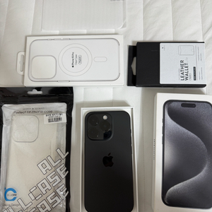 아이폰15프로 128gb 블랙 + 정품맥세이프케이스